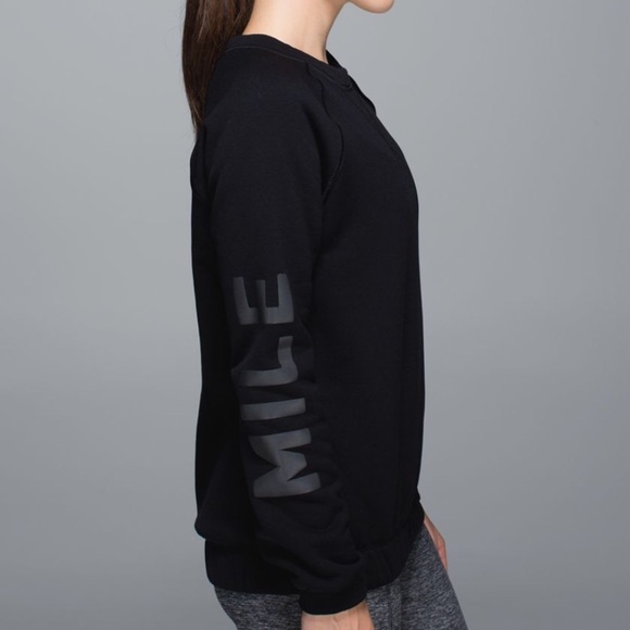 lululemon athletica Tops - Lululemon Home Stretch Crew reflective swe…